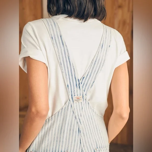 Faherty Topsail Straight Leg Overall - Picture 8 of 15